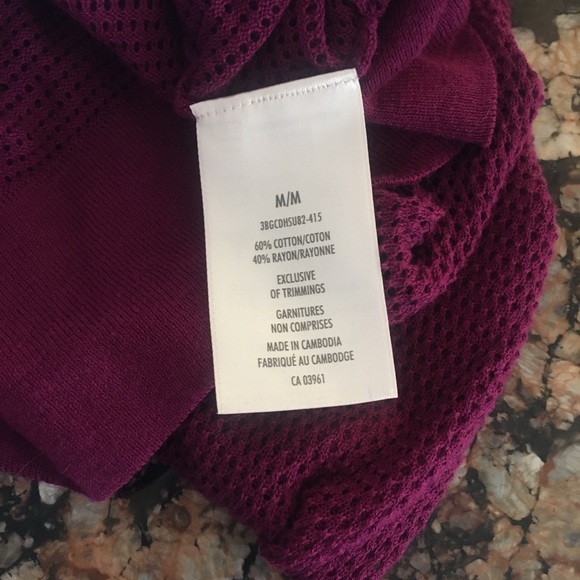 Denver Hayes cardigan fushia medium - Picture 4 of 5